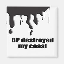 BP DESTROYED MY COAST FRIDGE MAGNETS