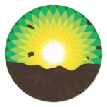BP Oil Spill stickers