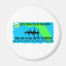 BP TO FLORIDA FRIDGE MAGNET