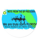 BP TO FLORIDA STICKER