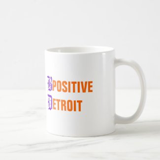 BPositive Detroit Coffee Mugs