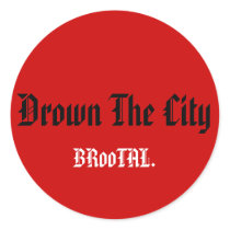 Br00tal stciker sticker