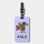 BR- Aztec Eagle Luggage Tag
