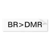 BR>DMR BUMPER STICKERS