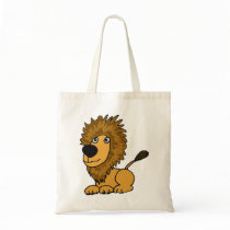 BR- Funny Lion Tote Bag