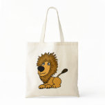 BR- Funny Lion Tote Bag
