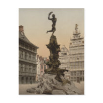Brabo Monument Postcard
