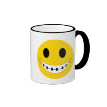 Brace Face Coffee Mug