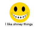 braces, I like shiney things t-shirts