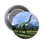 Brachiosaurus Dinosaur Buttons