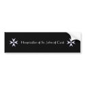 Brackcross-201x203, Brackcross-201x203, Hospita... bumper stickers