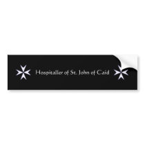 Brackcross-201x203, Brackcross-201x203, Hospita... bumper stickers