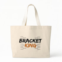 Bracket King College Basketball Tote Bag