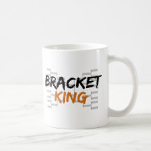 Bracket King College Basketball Coffee Mugs