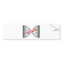 Bracketology - Brackets Busted Bumper Stickers