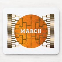 Bracketology March Basketball Awesomeness Mousepads