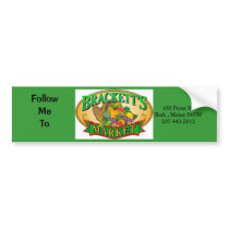 Brackett's Market Bumper Sticker