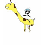 Brad giraffe polo shirt