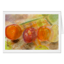 Brad Hines Fruit in Pastel Notecards
