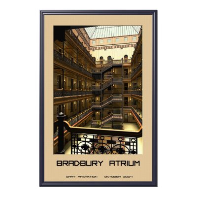 Bradbury Atrium Print by garymackinnon