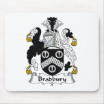 Bradbury Family Crest Mouse Mats
