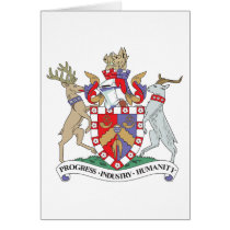 Bradford Coat of Arms cards by FlagTshirts Bradford Coat of Arms cards