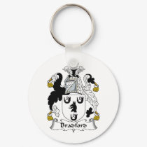 Bradford Family Crest keychains by coatsofarms Bradford Family Crest keychains