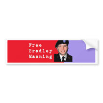 Bradley Manning Bumper Stickers
