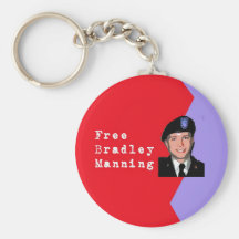 Bradley Manning Key Chains