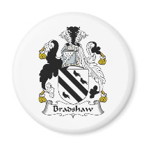 Bradshaw Family Crest magnets by coatsofarms Bradshaw Family Crest magnets