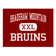 Bradshaw Mountain - Bruins - Middle - Dewey Postcard