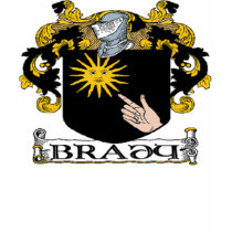 Brady Coat of Arms t-shirts