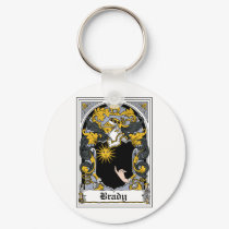 Brady Family Crest keychains