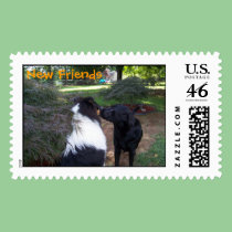 Braedyn n Bogart, New Friends postage