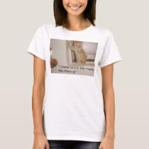 bragging cat t-shirt
