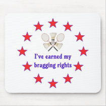 Bragging Rights Badminton Mouse Mat