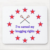 Bragging Rights Lacrosse Mouse Mat