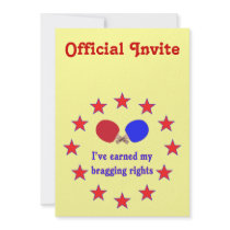 Bragging Rights Ping Pong Announcements
