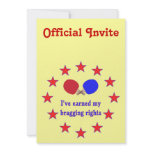 Bragging Rights Ping Pong Announcements