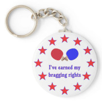 Bragging Rights Ping Pong Key Chain