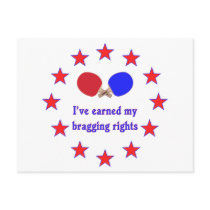 Bragging Rights Ping Pong Postcards