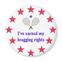 Bragging Rights Racquetball Fridge Magnets