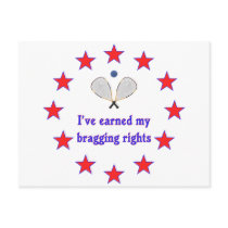 Bragging Rights Racquetball Post Cards