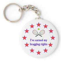 Bragging Rights Tennis Key Chain