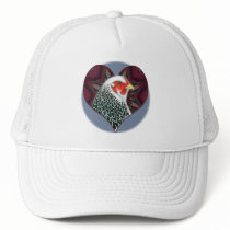 Brahma Hen Heart Mesh Hats