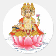 BRAHMA - PRAJAPATI - HINDU GODDESS STICKER