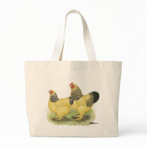 Brahmas:  Buff Bantams bags