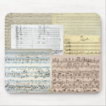 Brahms Music Manuscripts Mouse Pad