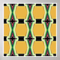 Braided Gold Bands posters