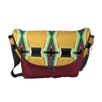 Braided Gold Bands rickshaw messenger bags